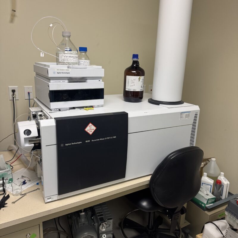 Agilent Technologies Accurate-Mass Q-TOF LC/MS Spectrometer, Model# G530A,
